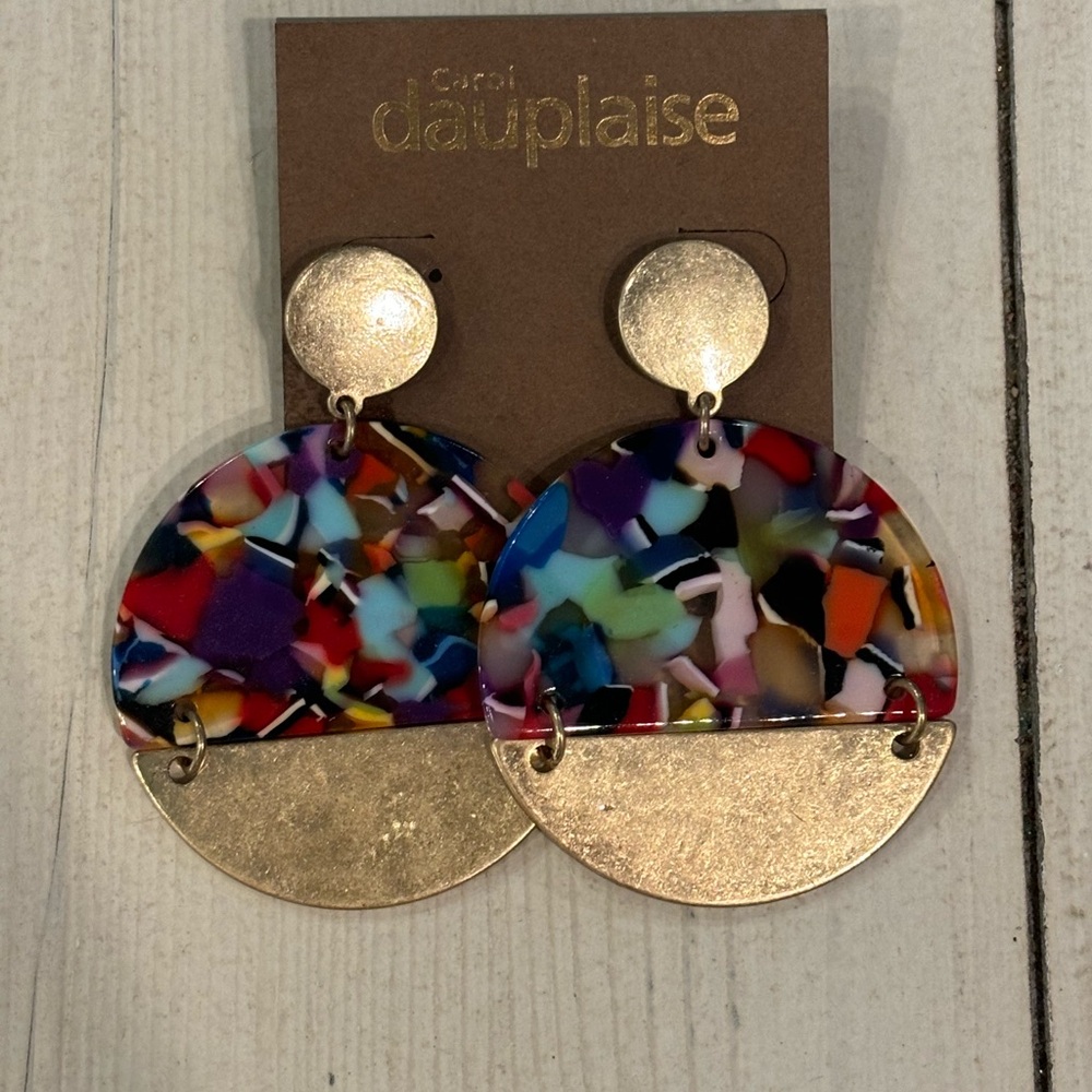 Colorful earrings